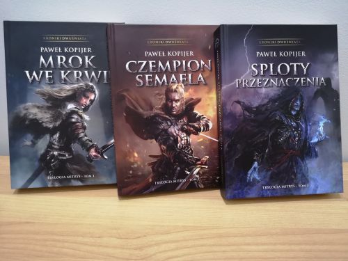 Mitrys Trilogy in hardcover, autograph