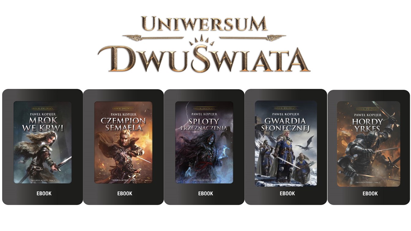 5 tomów Kronik Dwuświata, ebooki pdf/epub